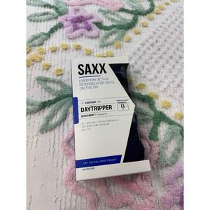 Saxx Daytripper Boxer Brief Relaxed Fit Navy Blue XS SXBB11F Mens Underwear